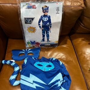 Catboy Kids Costume PJ Mask- Blue 4T